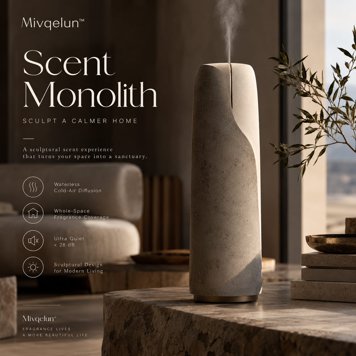 Mivqelun™ Scent Monolith