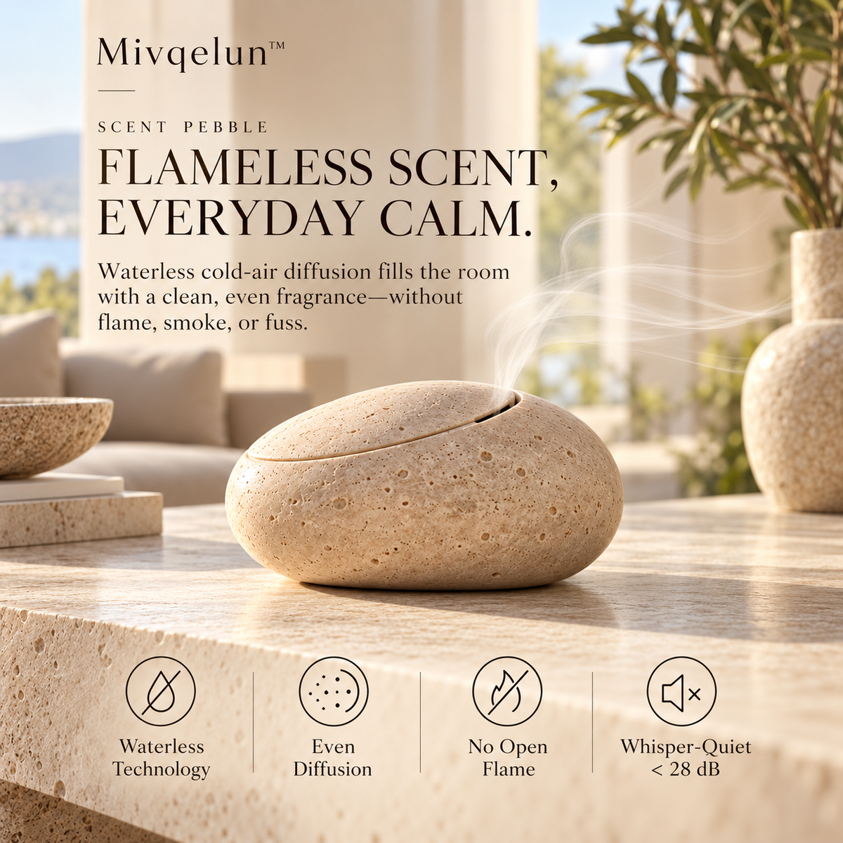 Mivqelun™ Scent Pebble