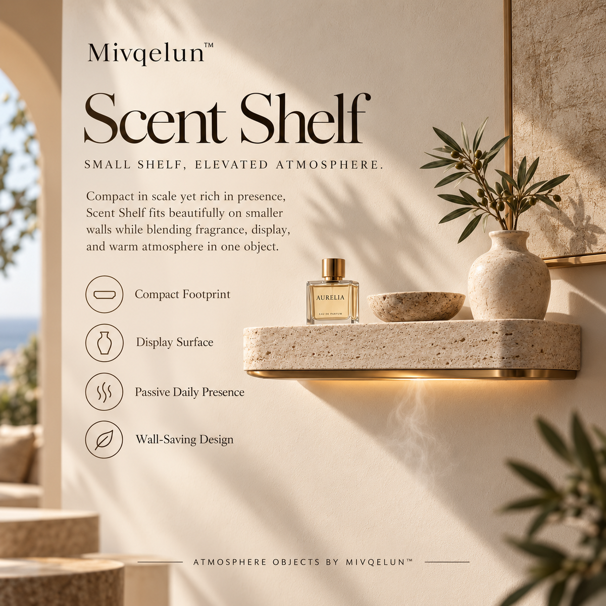 Mivqelun™ Scent Shelf